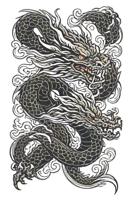 Dragon Breathing Fire