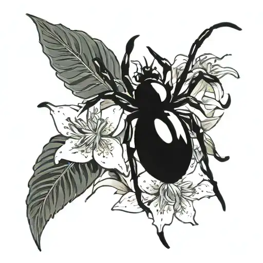 Anime Spide Lily Flower