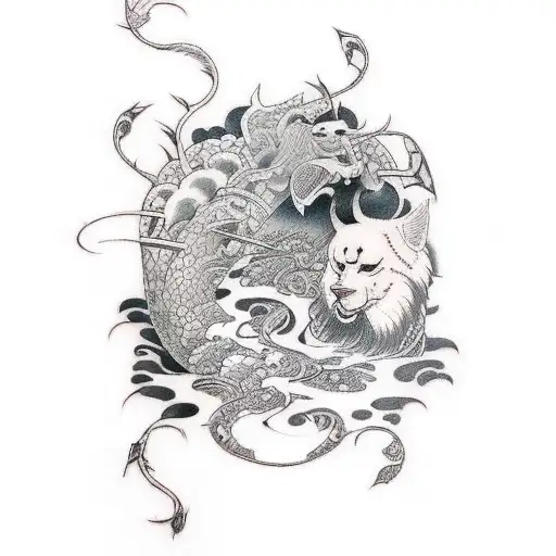 A Tattoo Inspired On A Song Called Worthless Animal By The Band Deafheaven