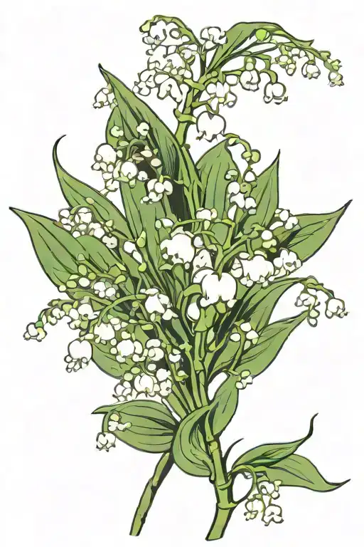 Lily Of The Valley Singular Flower
