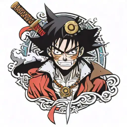 Naruto Character Luffy One Piece Hellsing Vampire Alucard Eye