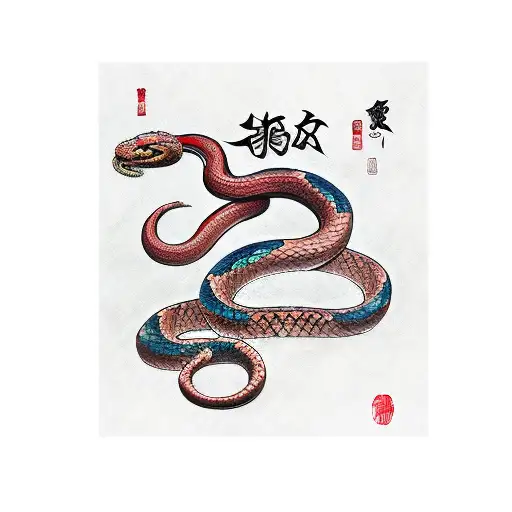 Snake Kanji