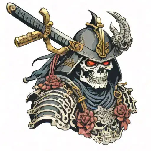 Skeleton Samurai