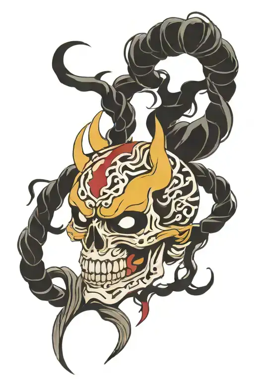 Oni Skull Mask