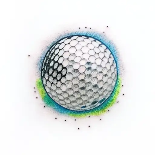 A Golf Ball Transforming Into A Gaming Controller