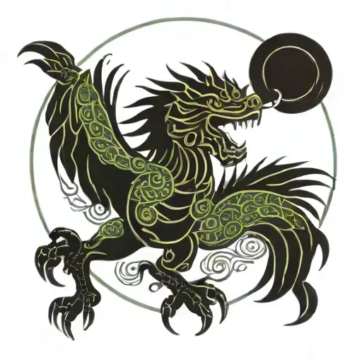 Quetzalcoatl Making A Circle