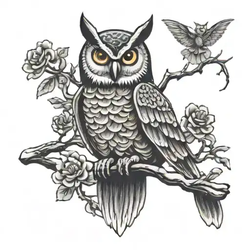 Owl Death Windshield