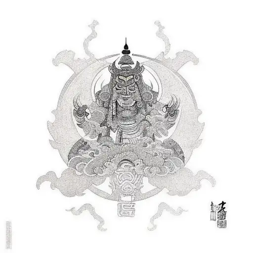 Filipino Tribal Mixed With Asian Art Style