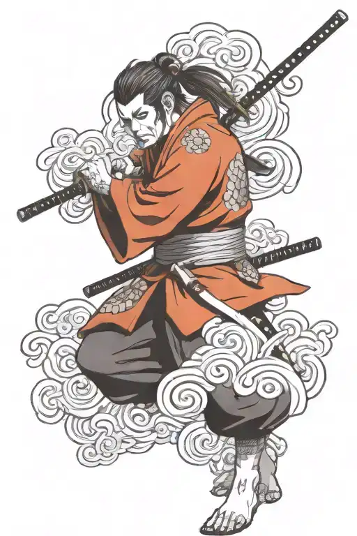 A Samurai Who Fights For His Life And References To The Anime Naruto