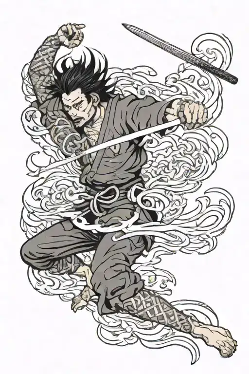 Demon Slayer Fighting