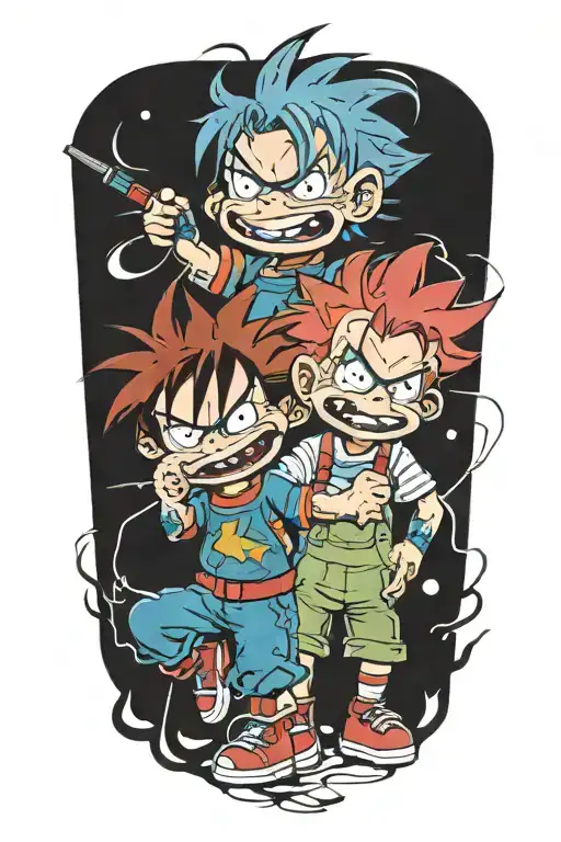 Chucky And Rugrats Chuckie Finster Gemini