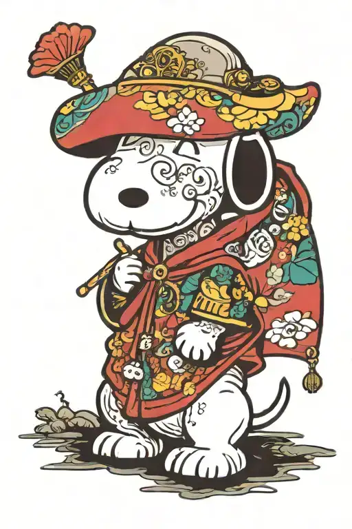 Snoopy Dressed