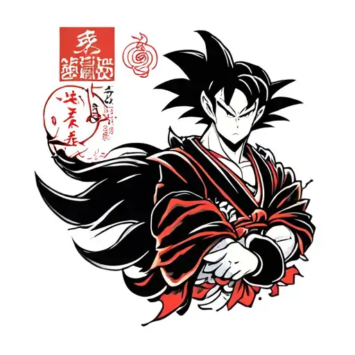 Black Goku Japanese