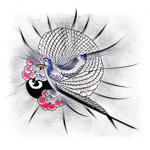 Bird Without Wings In Wind