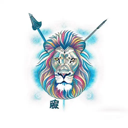 Sagittarius With Lion