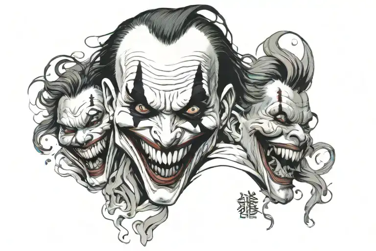 Joker Heavy Smile Realistic