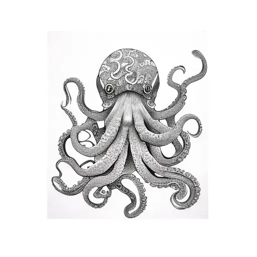 Octopus Coral Sleeve