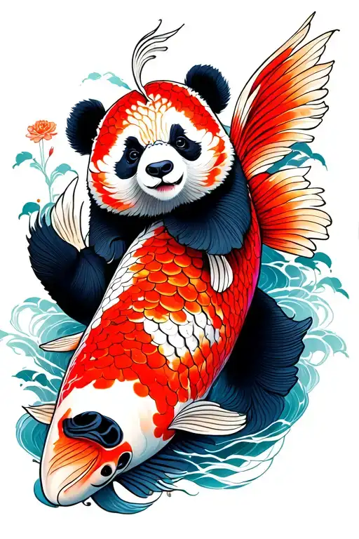 Koi Panda Bear