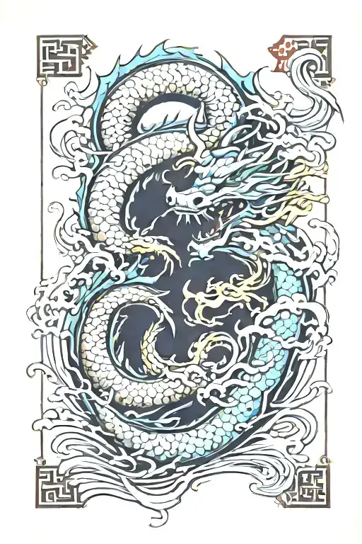 Dragon And Water