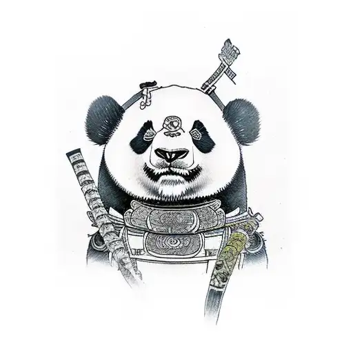 Samurai Panda
