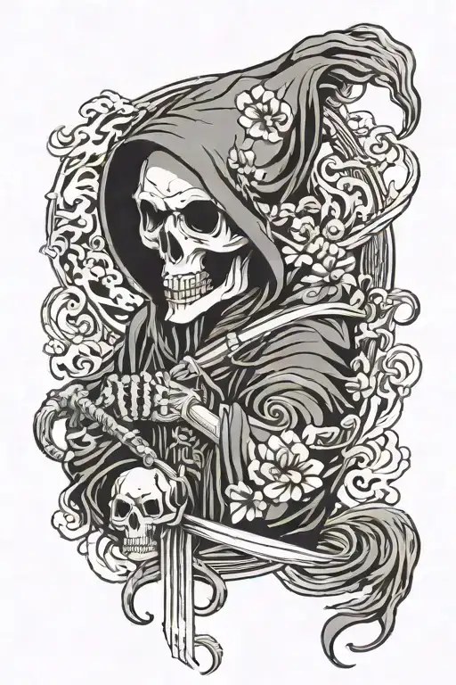 Grim Reaper Woman