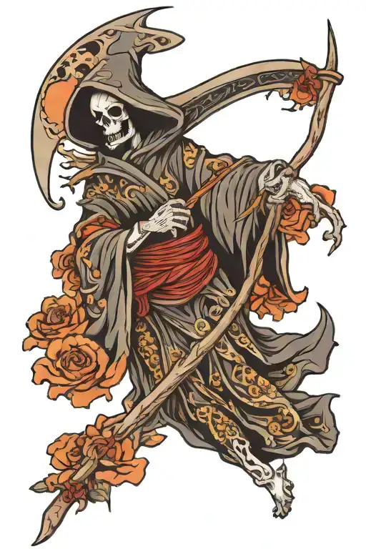 Grim Reaper Woman