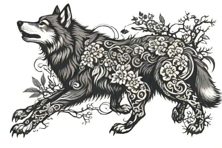 Wolf And Nature Trek Trust Wanderlust Respect