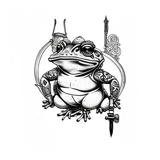 Toad Sage With Sword