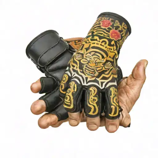 Mma Glove Samurai Warrior