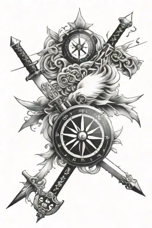 Sword & Freedom Compass