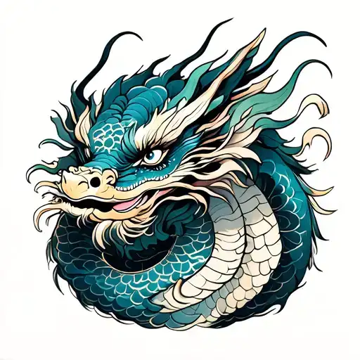 Feminine Chinese Dragon Lilien