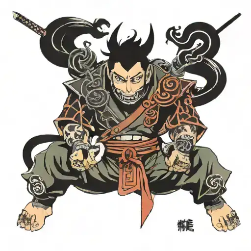 Demon Slayer And Naruto