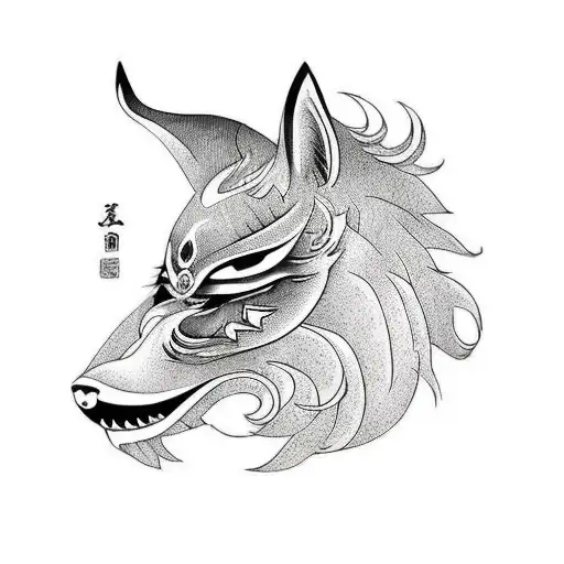Sword Fox Mask