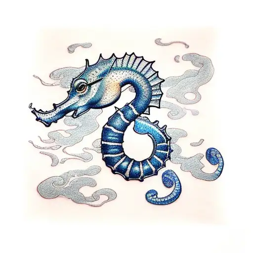 Sea Horse Tatoo