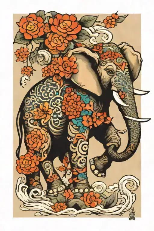 Elephant To Represent Daughter Playing