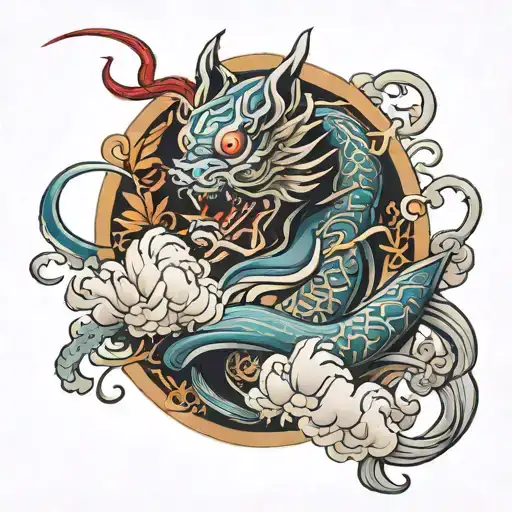 Chinese Writing Anime Inspired