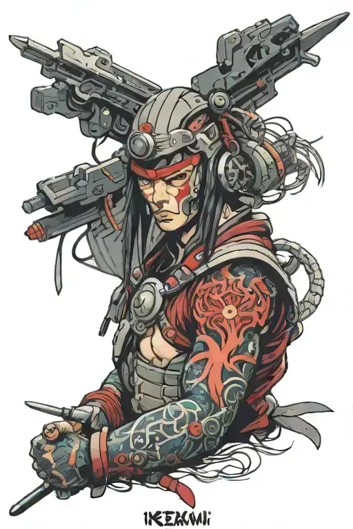 Cyberpunk Warrior