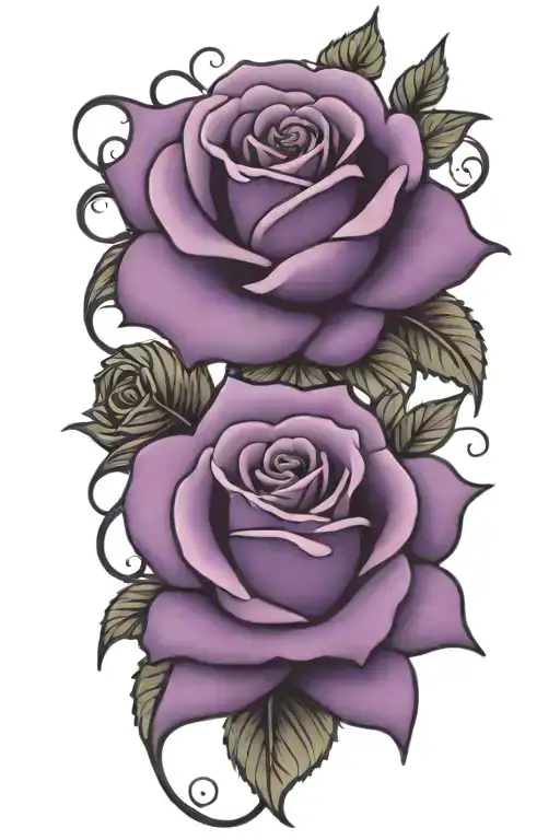 Roses Purple