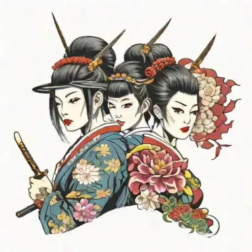 Samurai Women Hot Sisters