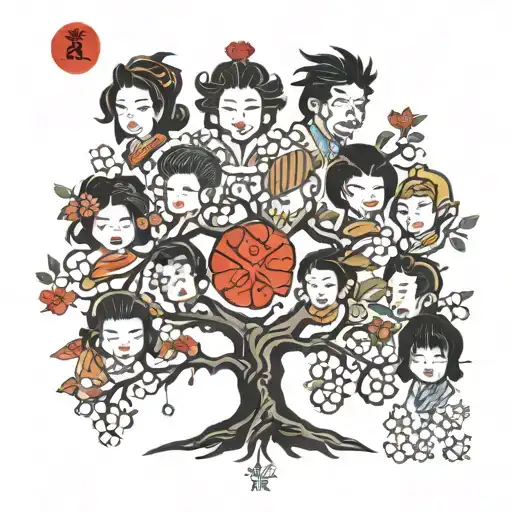 Family Tree Of 6 People