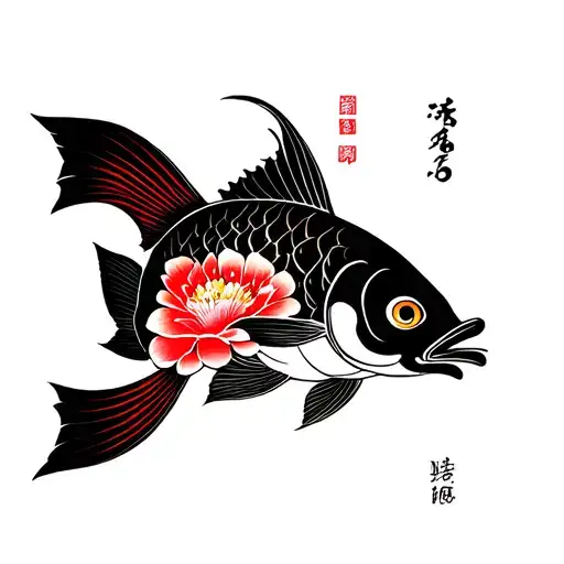 Samurai Fish Flower