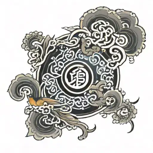 Japanese Symbol Surrounded