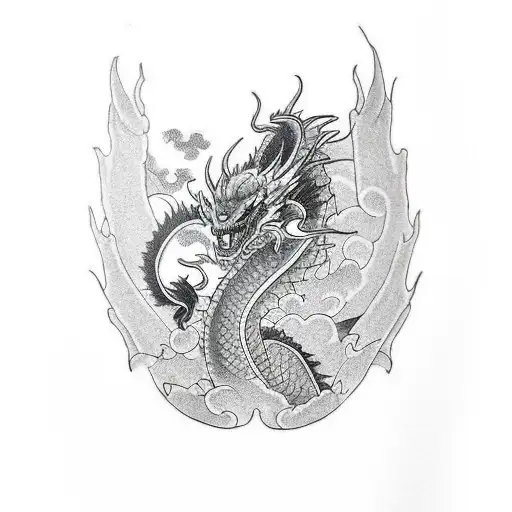 Big Tattoo Dragon
