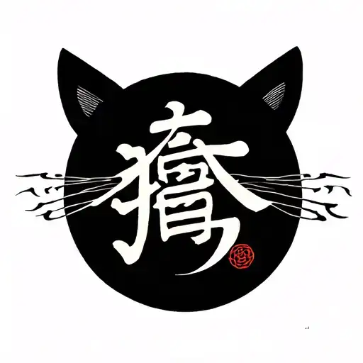 Black Japanses Word Haru