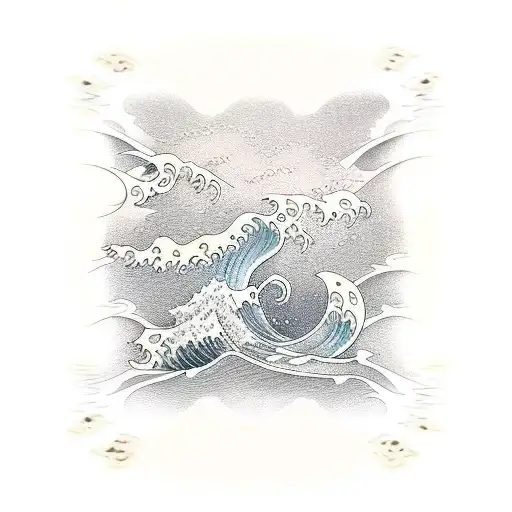 Ocean Wave Full Sleeve