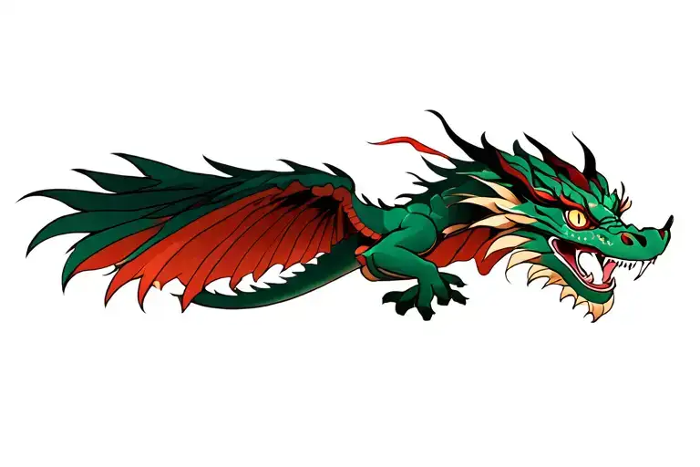 Dragon Flying