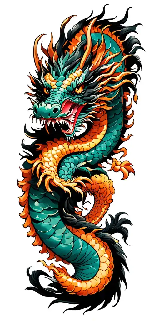 Japanese Dragon Wrapping