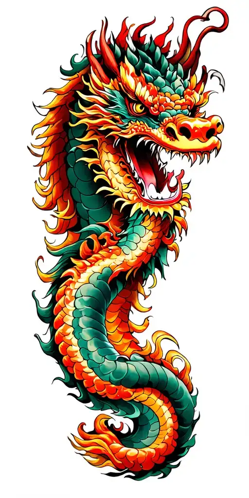 Japanese Dragon Wrapping