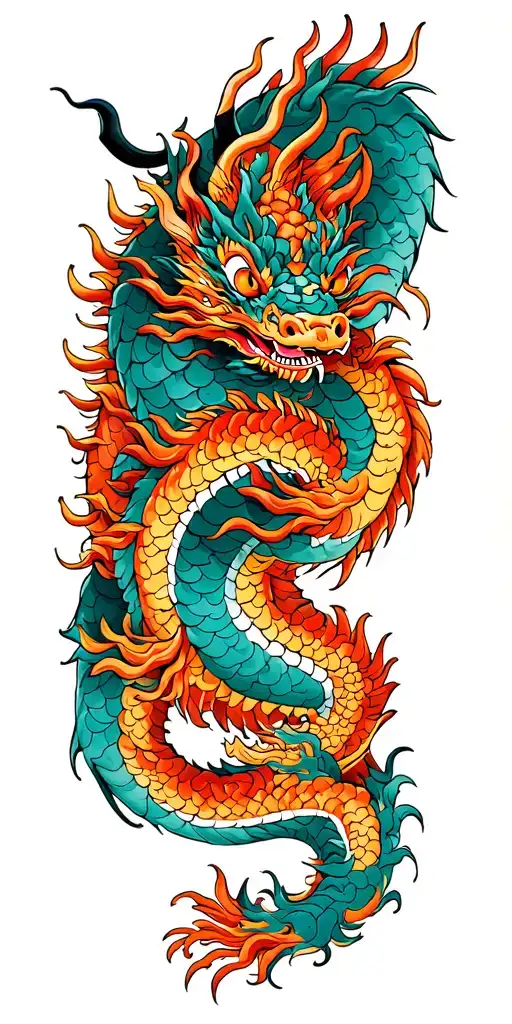 Japanese Dragon Wrapping