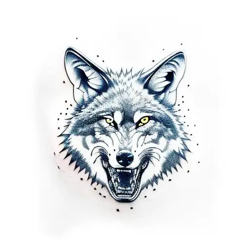 Wolf Head With Jujutsu Kaisen Reference